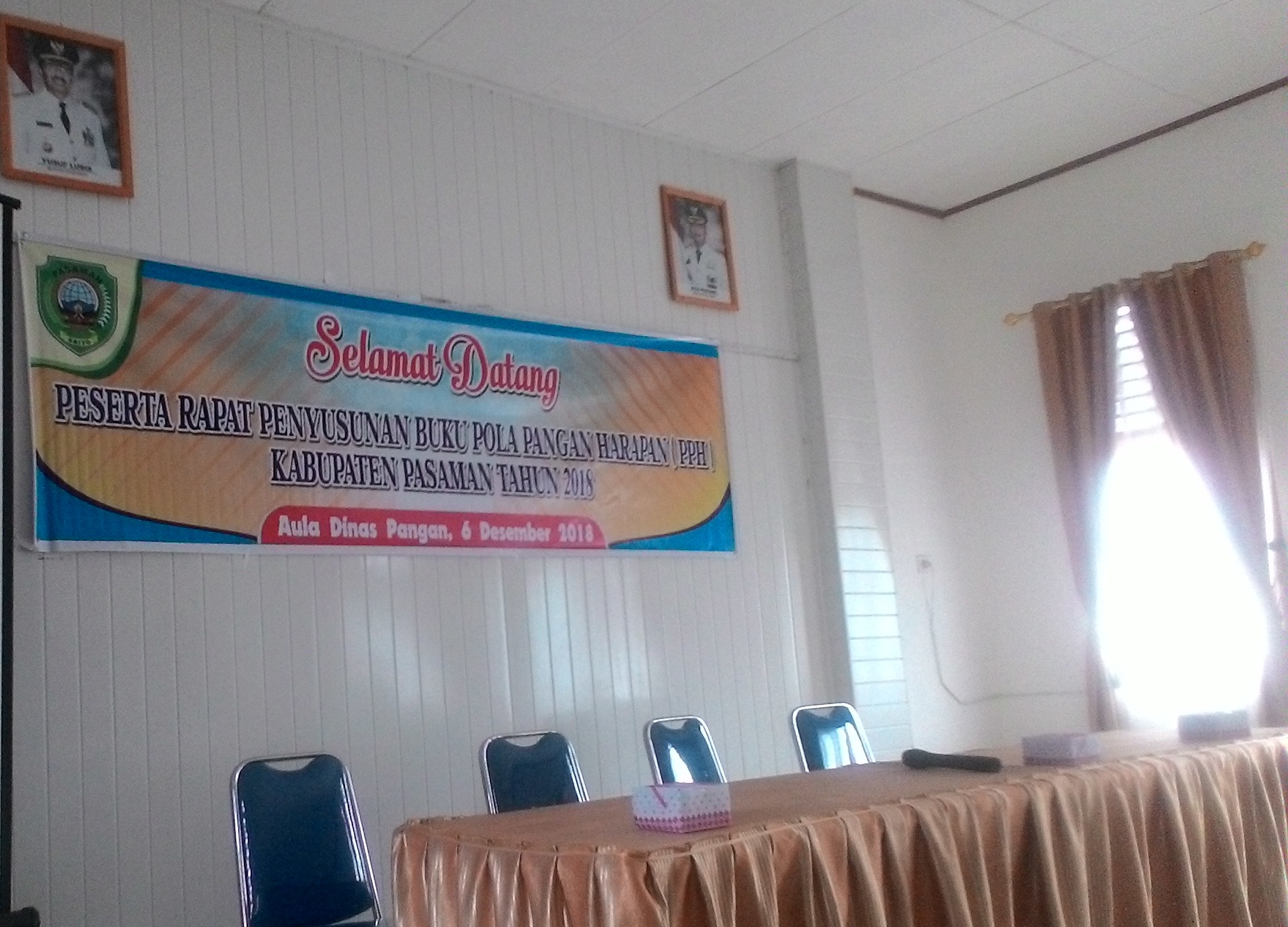 Pertemuan Penyusunan Buku Pola Pangan Harapan (PPH) Kabupaten Pasaman Tahun 2018